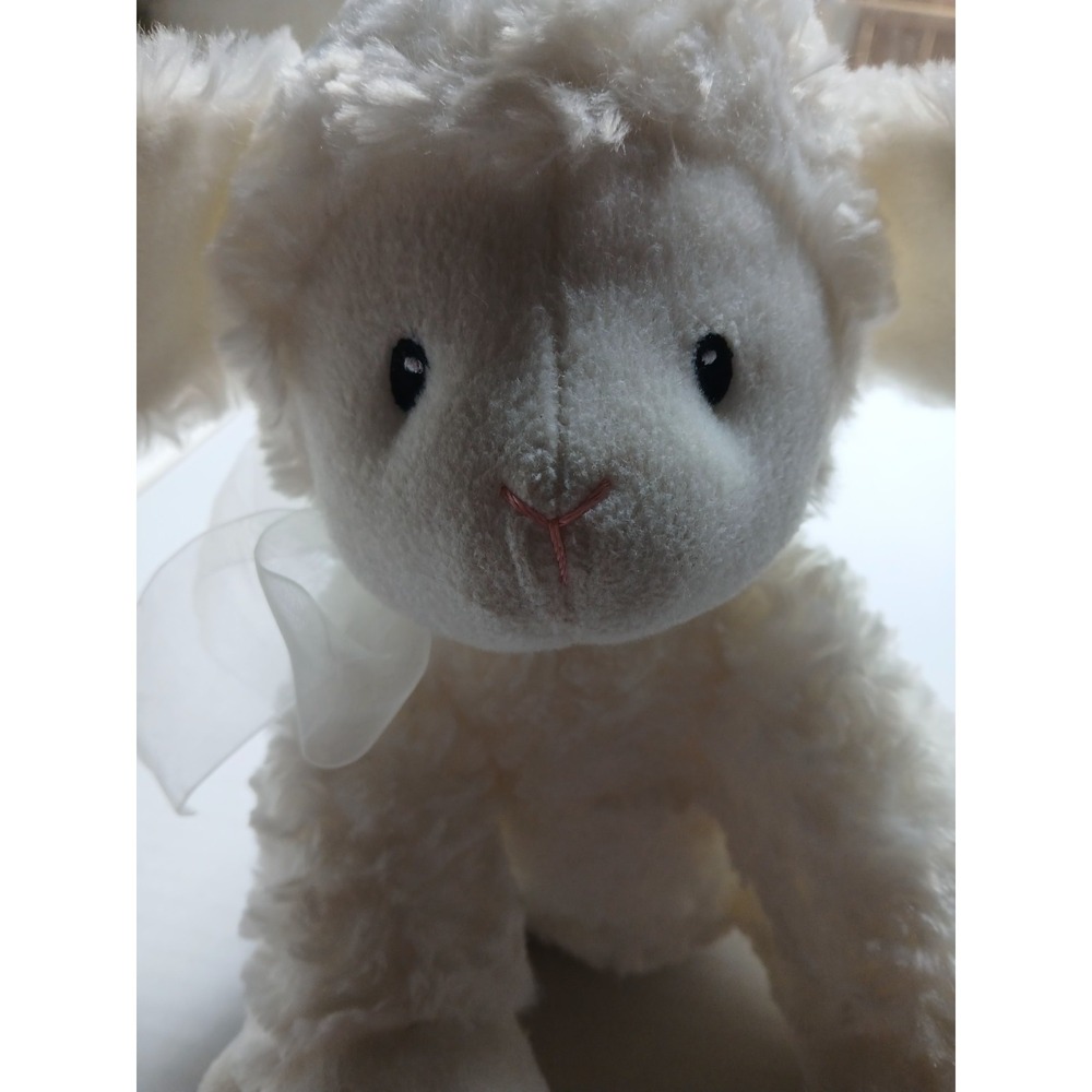 Baby Gund Little‎ Blessings Lena Lamb Wind Up Musical 9" Soft Stuffed Plush - Picture 3 of 9